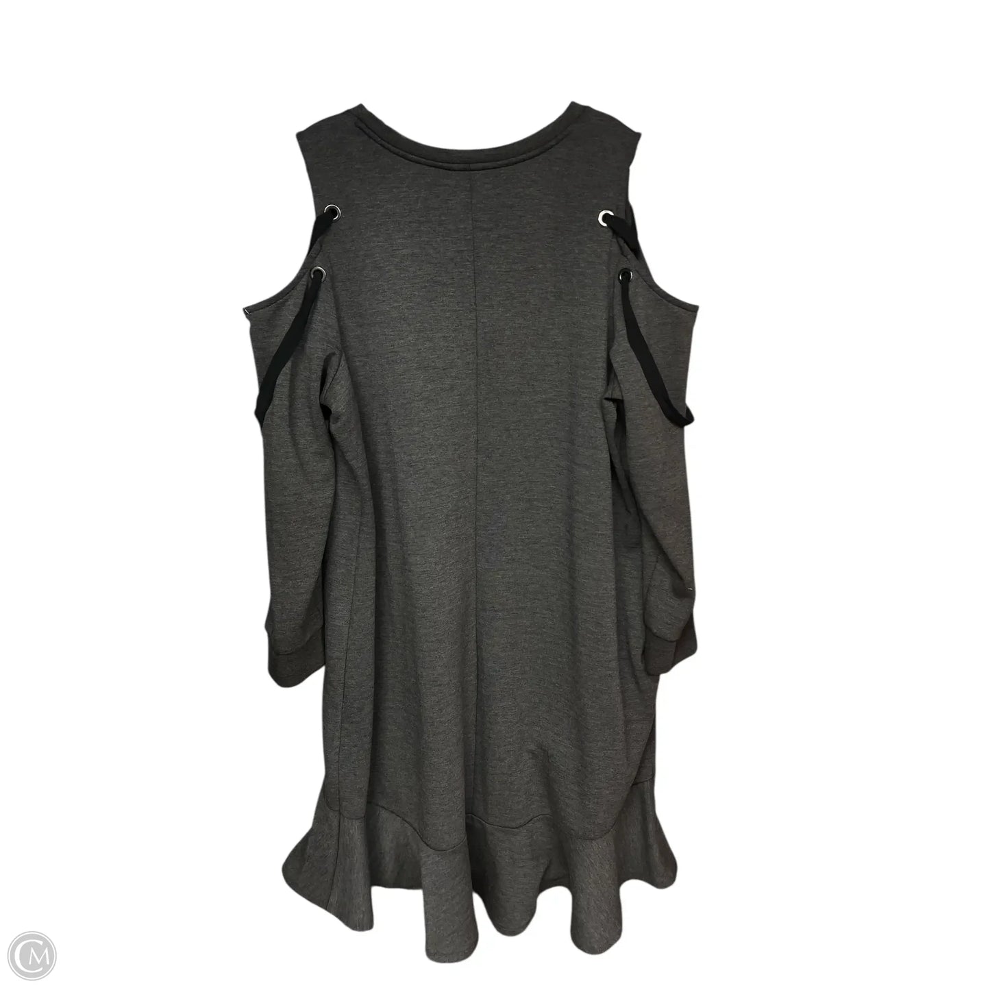 Dress Party Midi By Lane Bryant In Grey, Size: 18