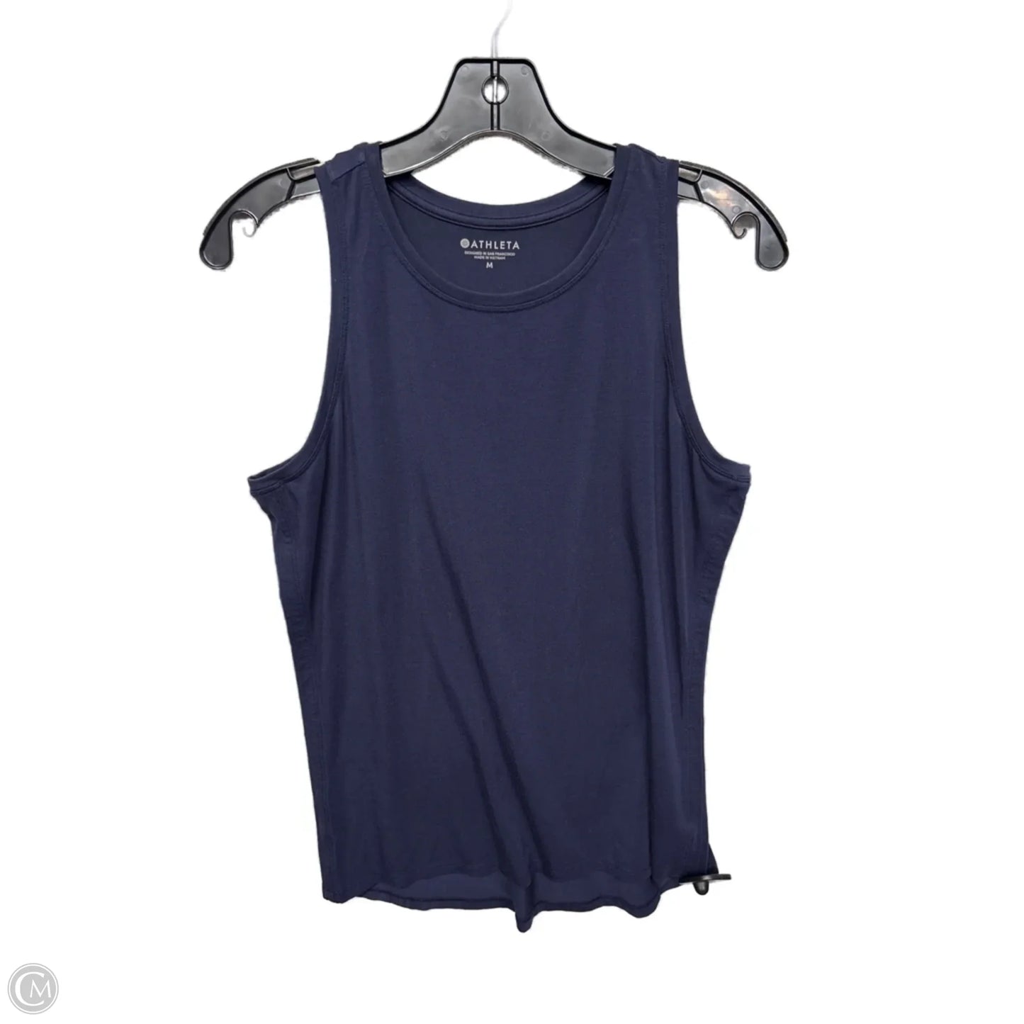 Athletic Tank Top By Athleta In Navy, Size: M