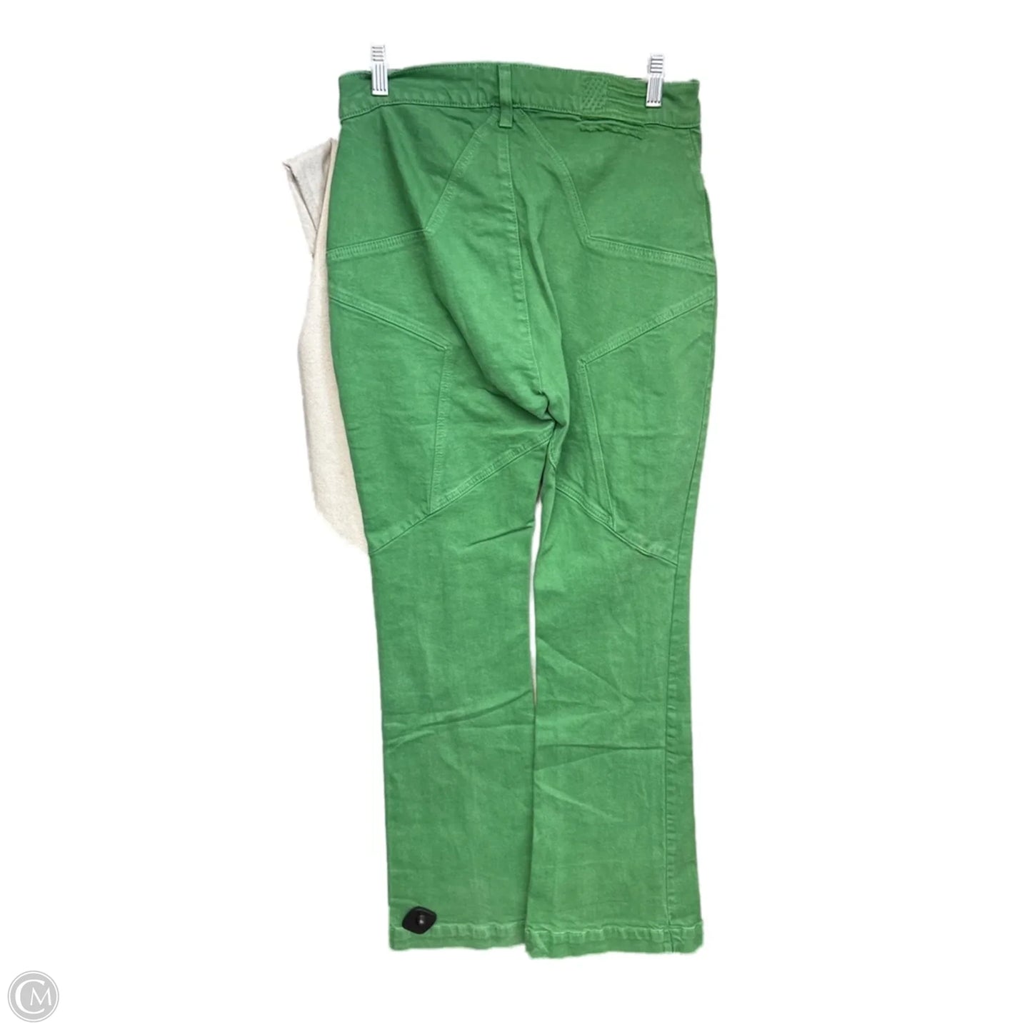 Jeans Flared By Clothes Mentor In Green, Size: 30