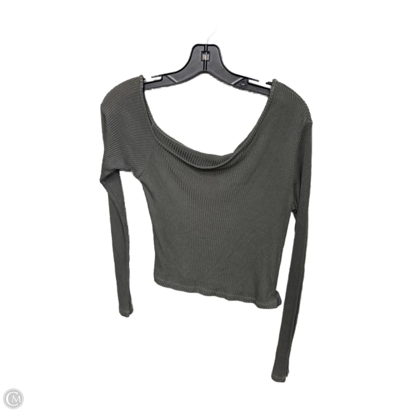 Top Long Sleeve By Clothes Mentor In Green, Size: M