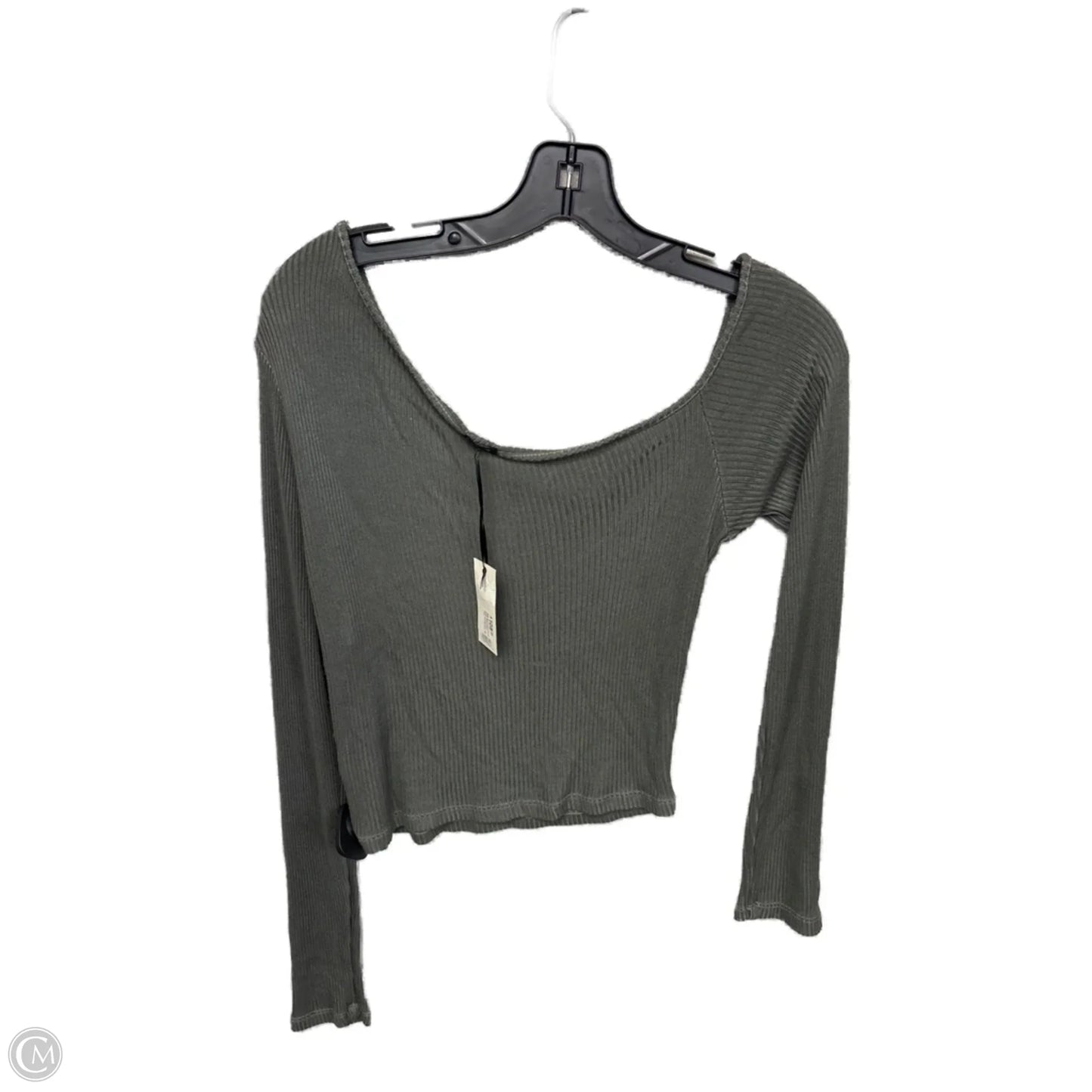 Top Long Sleeve By Clothes Mentor In Green, Size: M