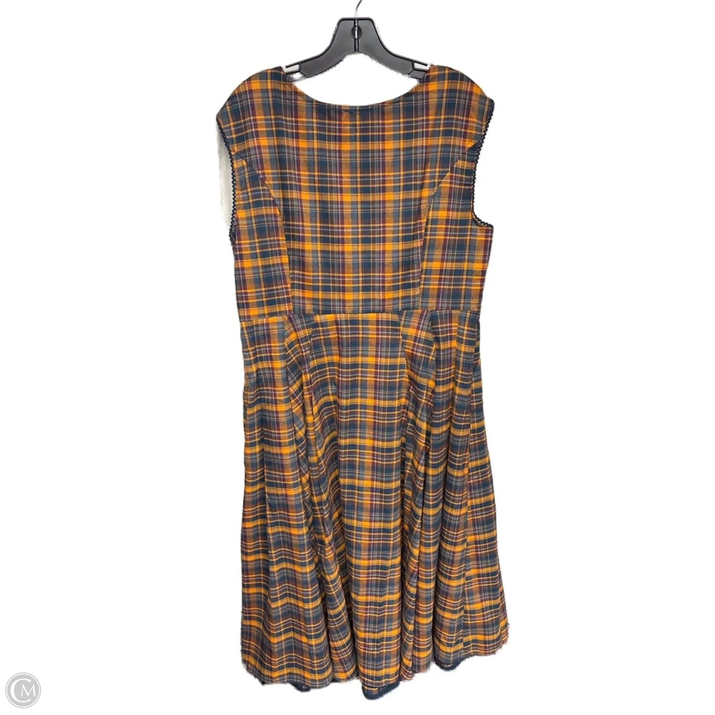 Dress Casual Maxi By Clothes Mentor In Orange, Size: 2x