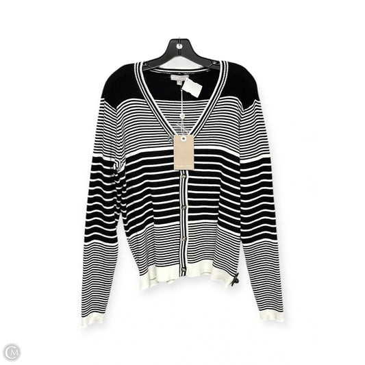 Cardigan By Evolution In Black & White, Size: Xl
