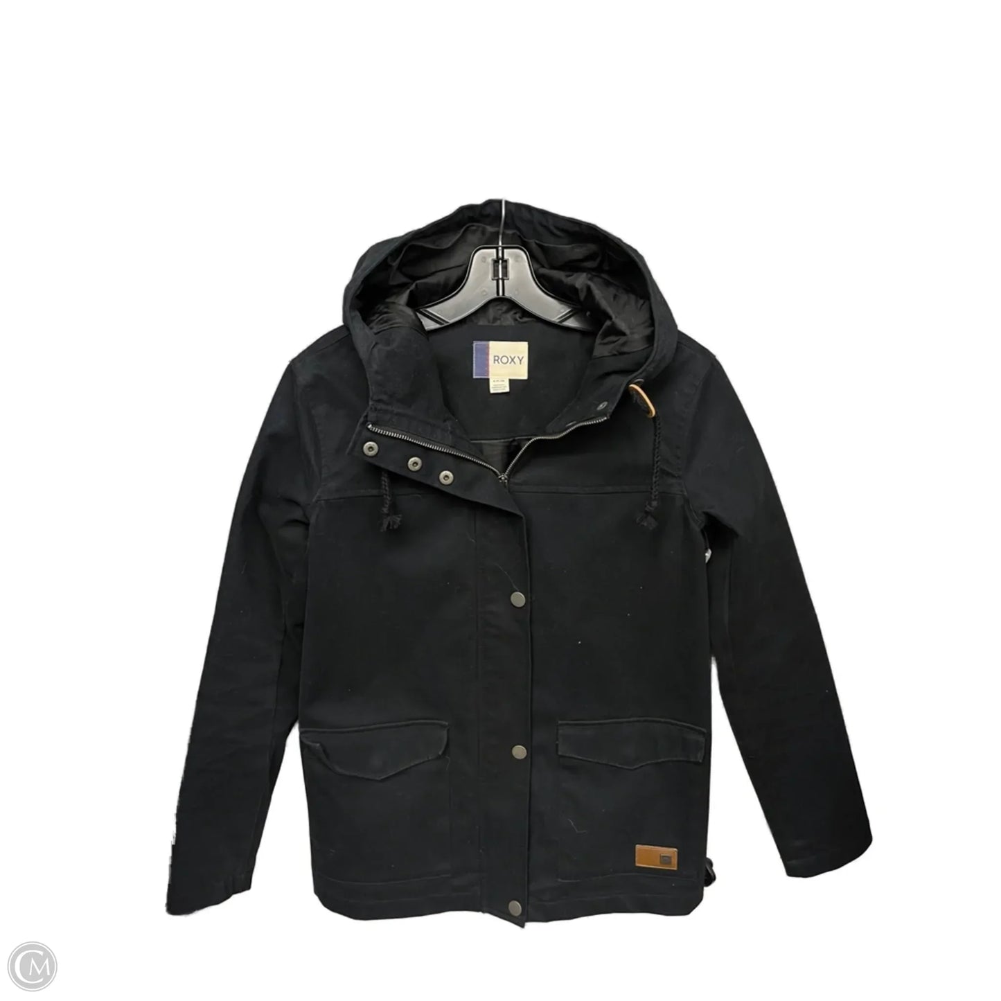 Jacket Utility By Roxy In Black, Size: S