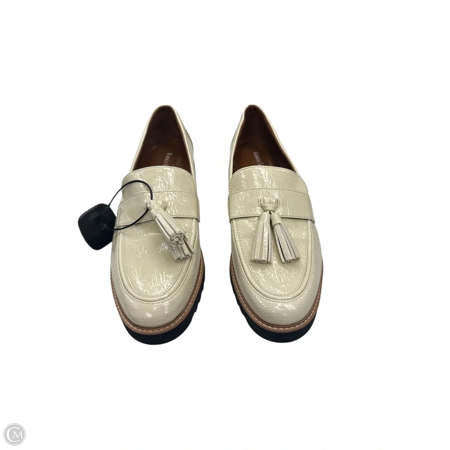 Shoes Heels Platform By Franco Sarto In White, Size: 10