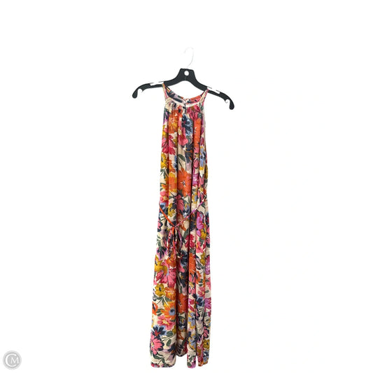 Dress Party Long By Maggy London In Floral Print, Size: 4p