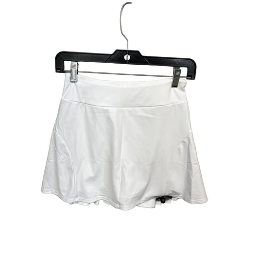 Athletic Skort By Clothes Mentor In White, Size: S