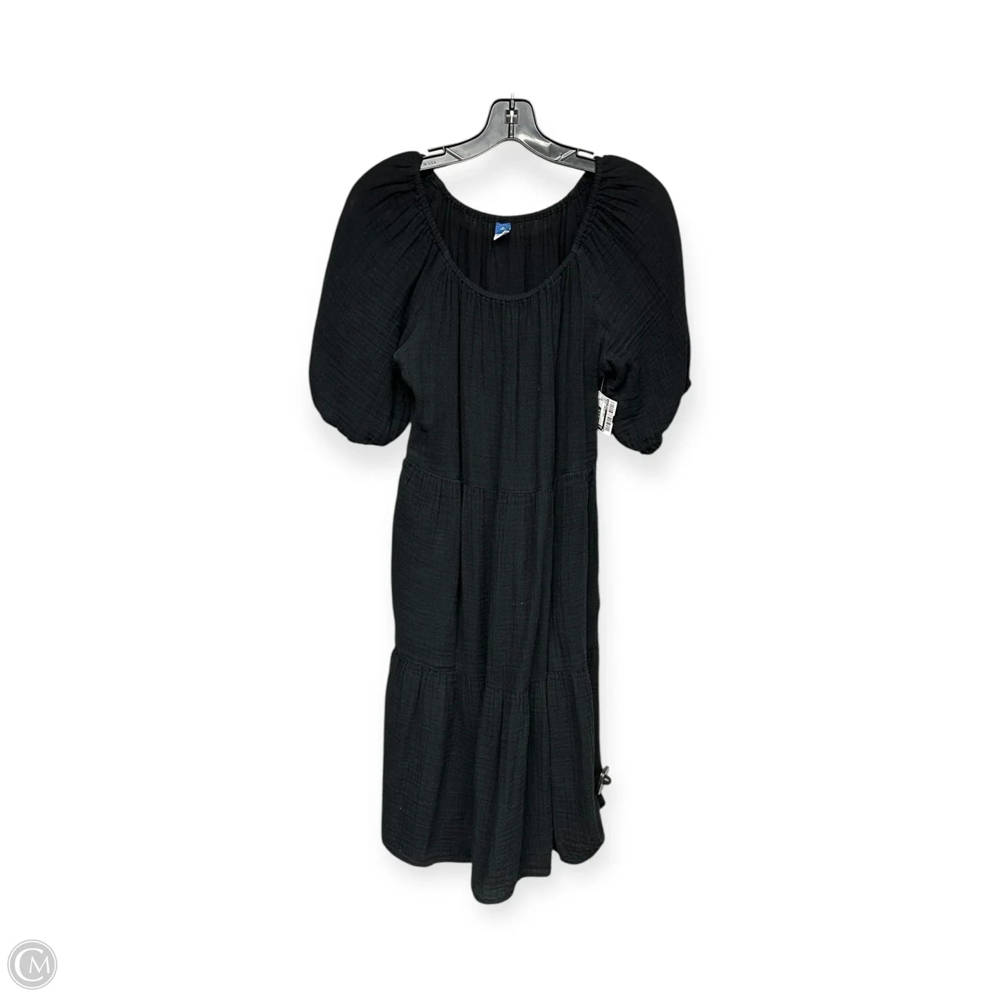 Dress Casual Midi By Old Navy In Black, Size: M