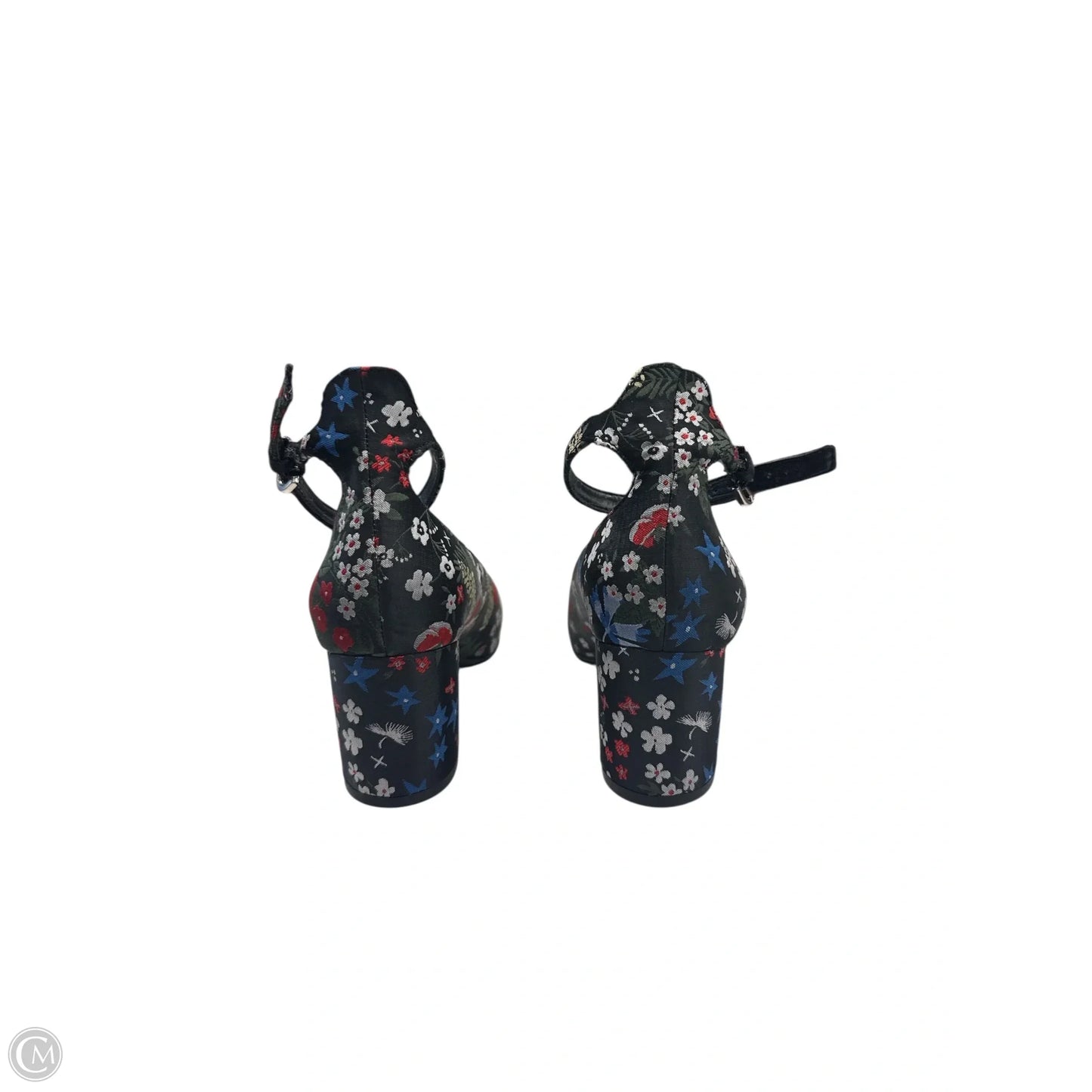 Shoes Heels Block By Bp In Black & Blue, Size: 8