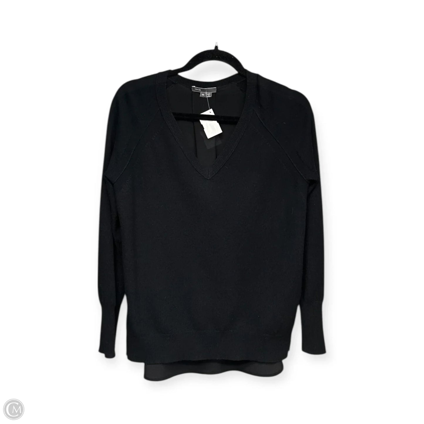 Sweater By Vince In Black, Size: Xs