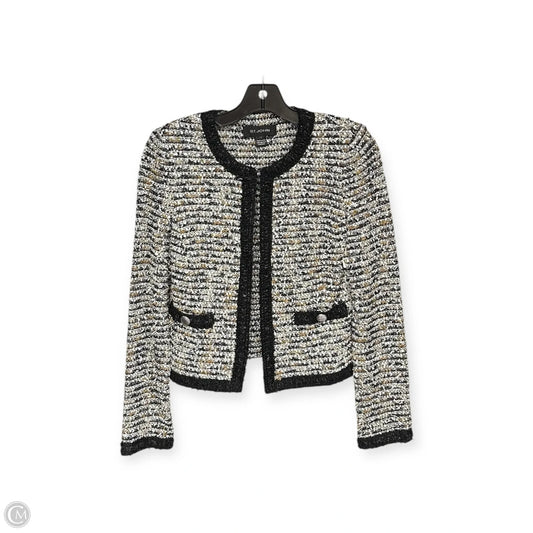 Cardigan By St. John In Black & White, Size: 2