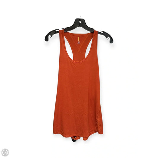 Athletic Tank Top By Lucy In Orange, Size: Sp
