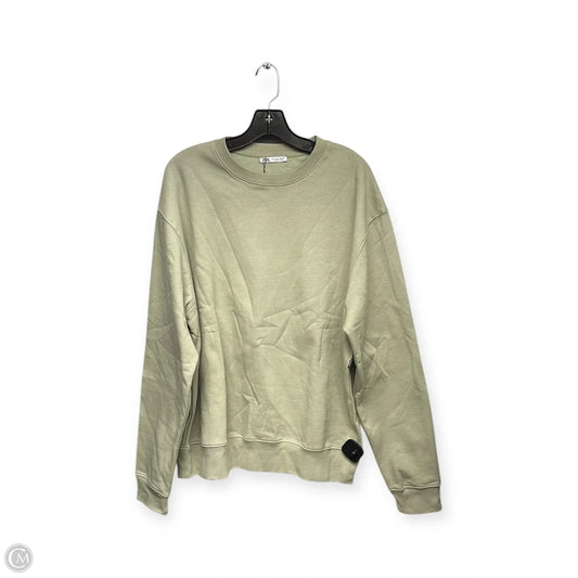 Sweater By Zara In Green, Size: L