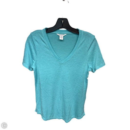 Athletic Top Short Sleeve By Athleta In Blue, Size: S
