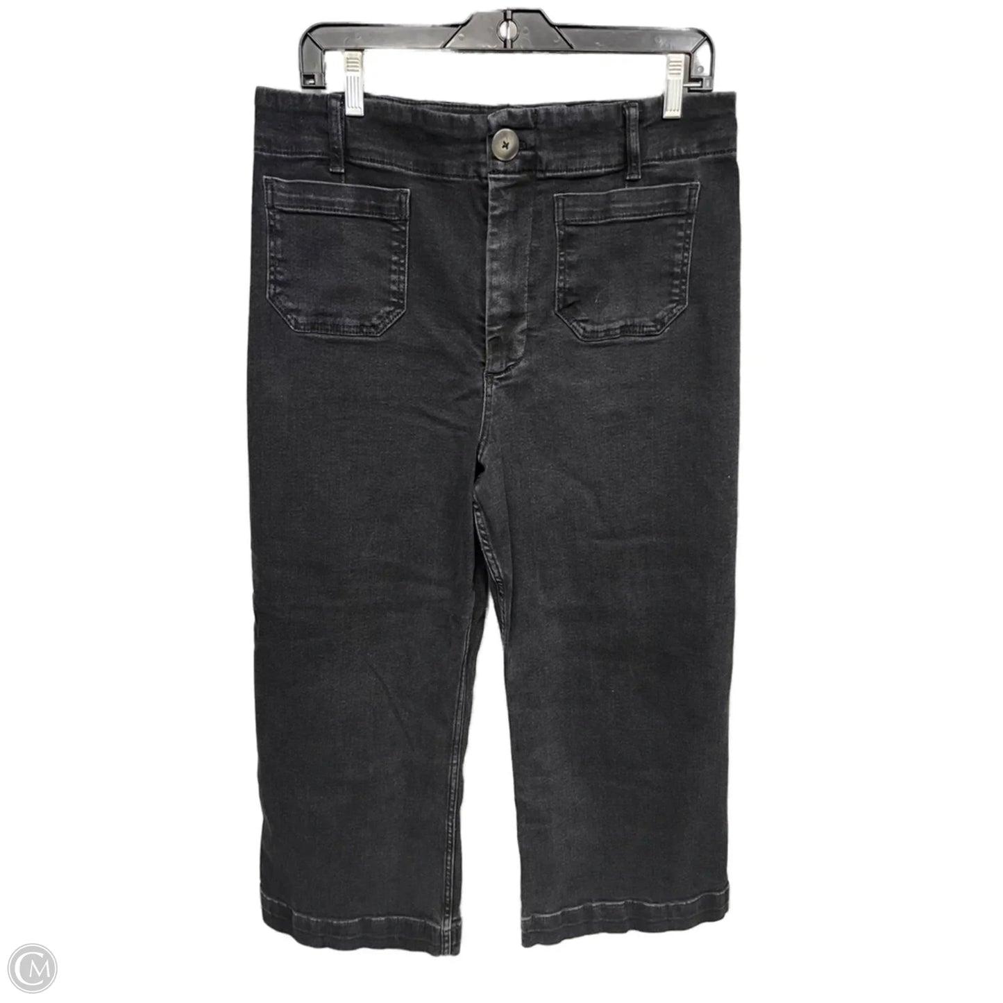 Jeans Wide Leg By Pilcro In Black, Size: 14