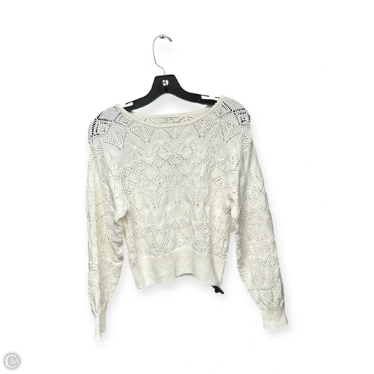 Sweater By Z Supply In White, Size: S
