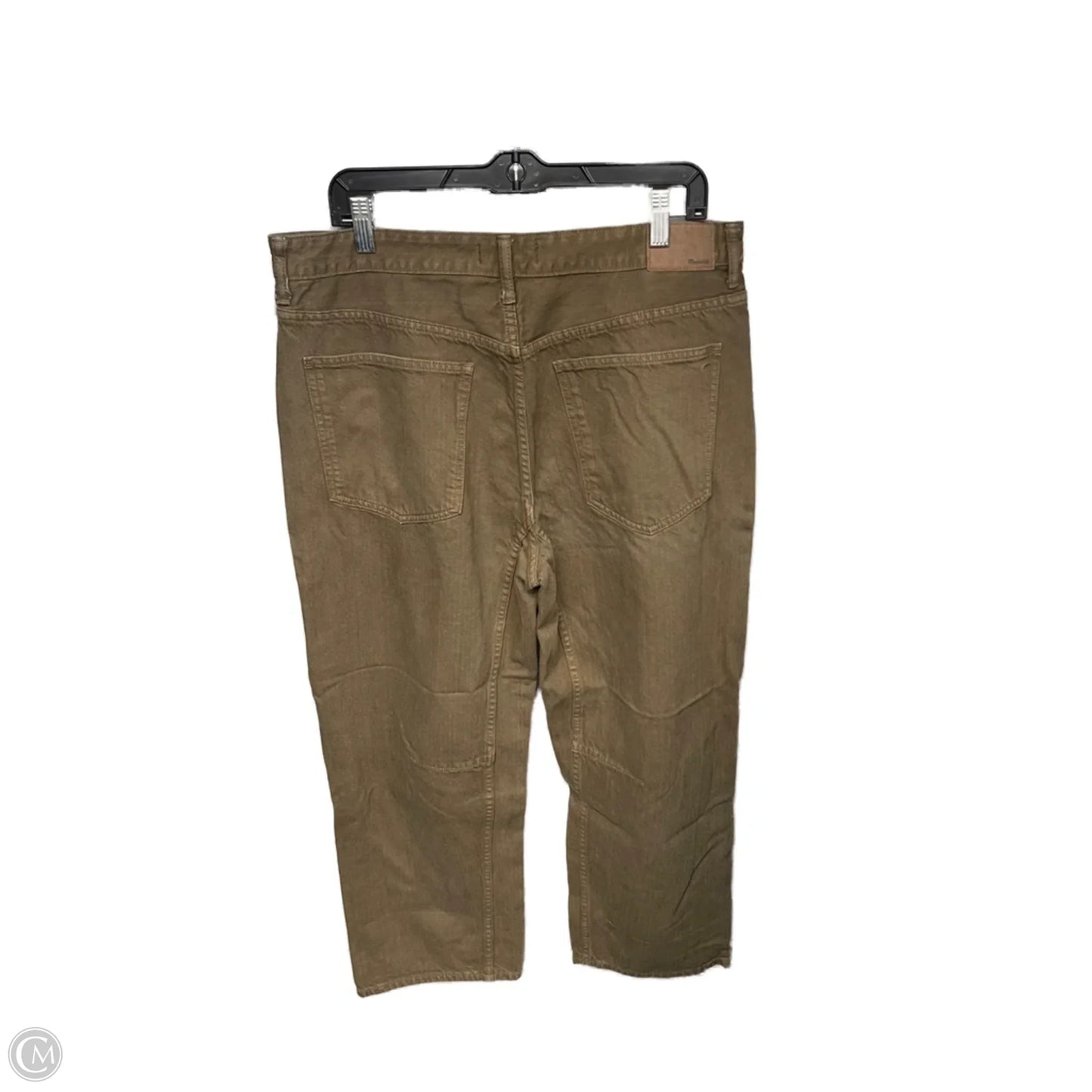 Jeans Straight By Madewell In Brown, Size: 12