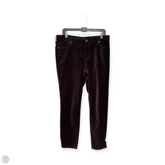 Pants Dress By Well Worn In Maroon, Size: 12