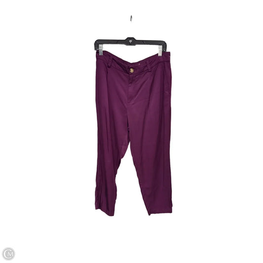 Pants Dress By Loft In Purple, Size: 8