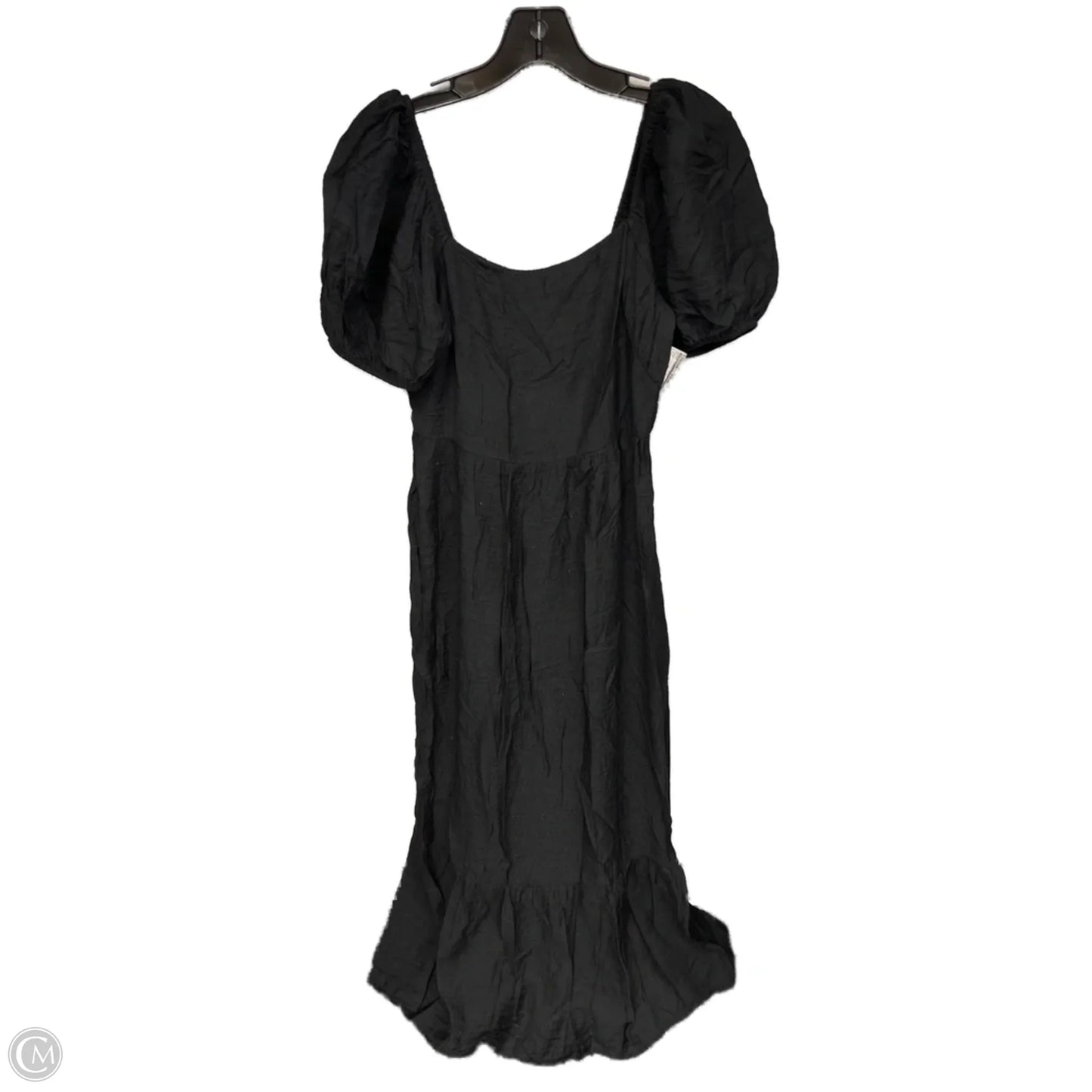 Dress Casual Maxi By Express In Black, Size: M
