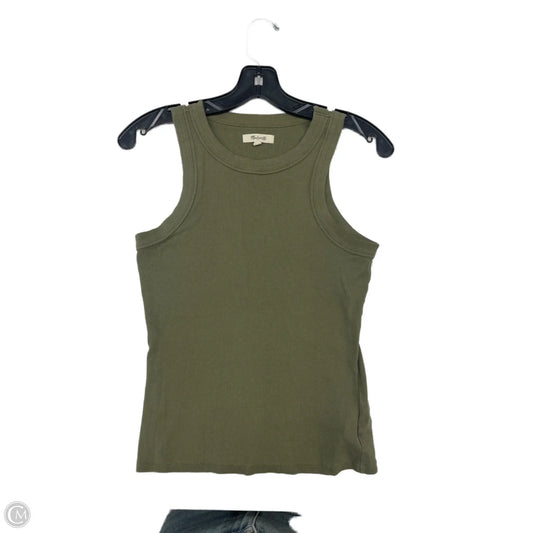 Tank Top By Madewell In Green, Size: S