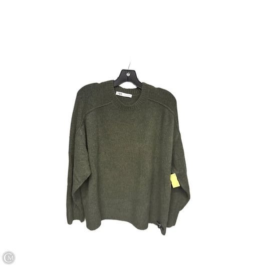Sweater By Zara In Green, Size: L