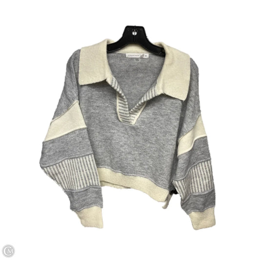 Sweater By Altard State In Grey & White, Size: Xs