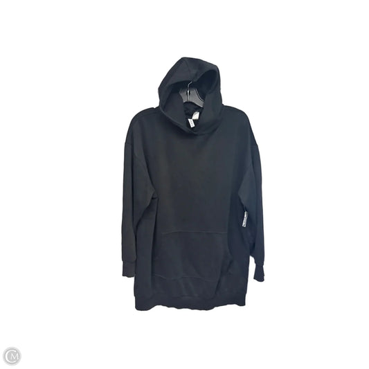 Sweatshirt Hoodie By Divided In Black, Size: L