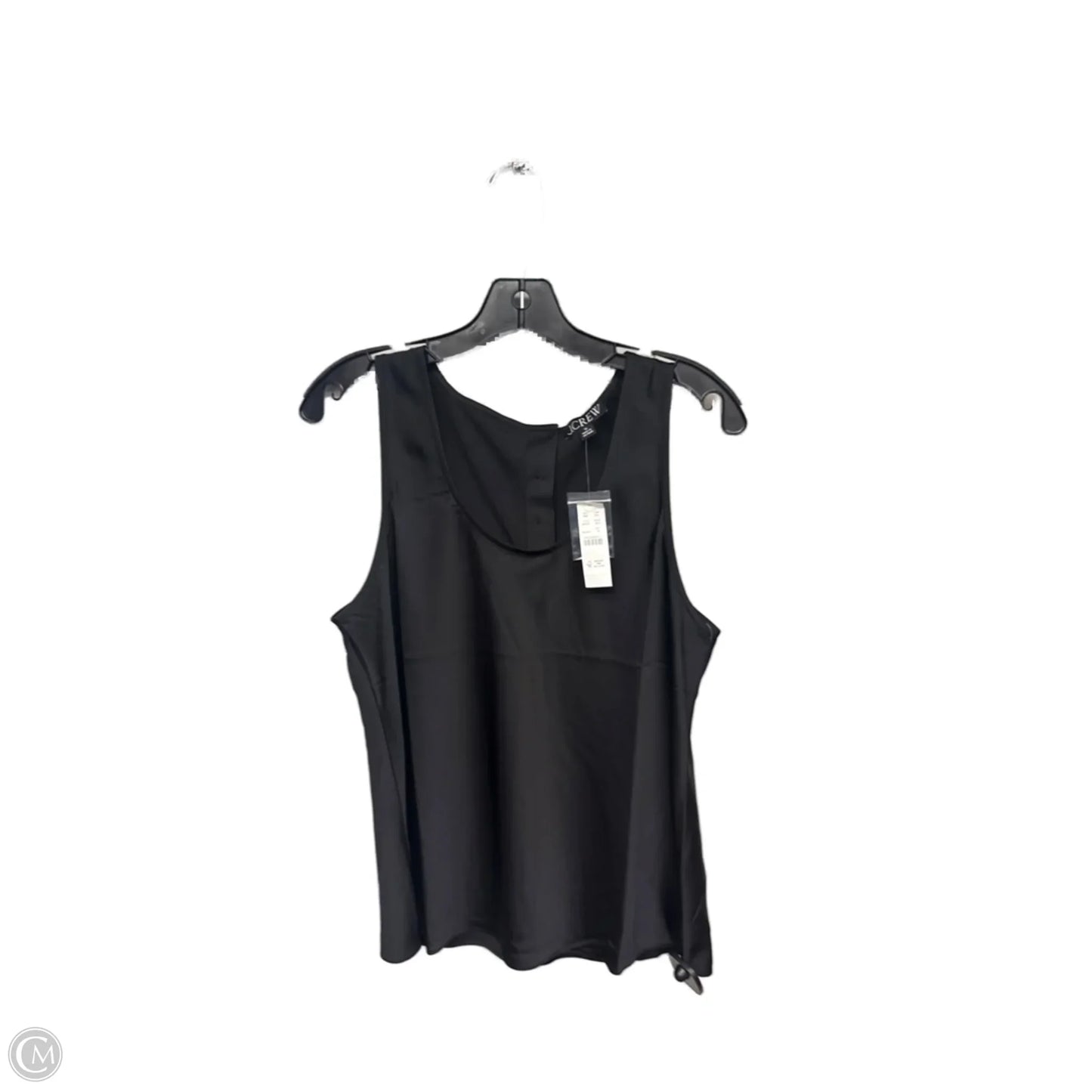 Top Sleeveless By J. Crew In Black, Size: M