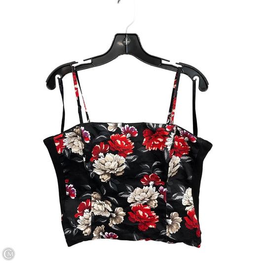 Top Sleeveless By White House Black Market In Black & Red, Size: Xl