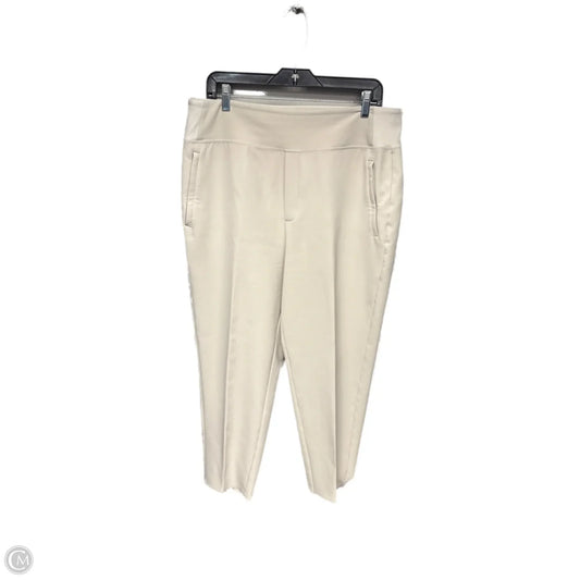 Athletic Pants By Athleta In Cream, Size: 14