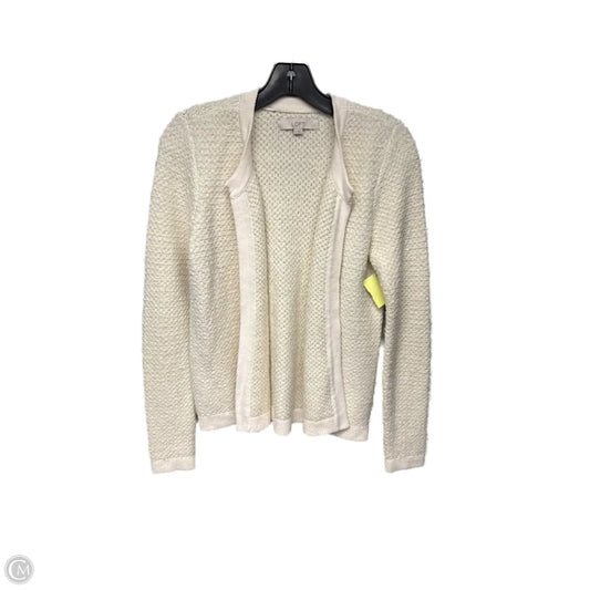 Cardigan By Loft In Cream, Size: S