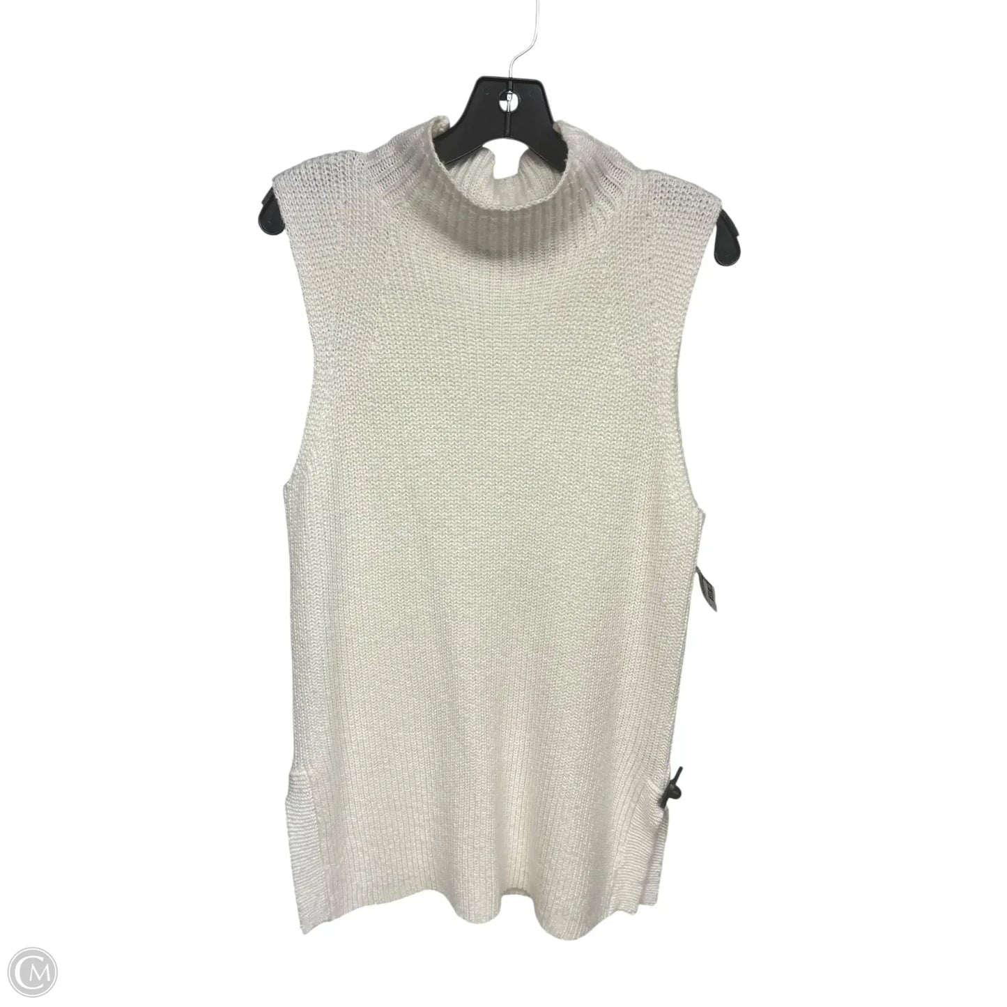 Tunic Sleeveless By Lauren By Ralph Lauren In White, Size: L
