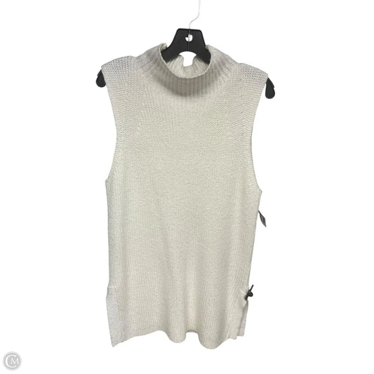 Tunic Sleeveless By Lauren By Ralph Lauren In White, Size: L