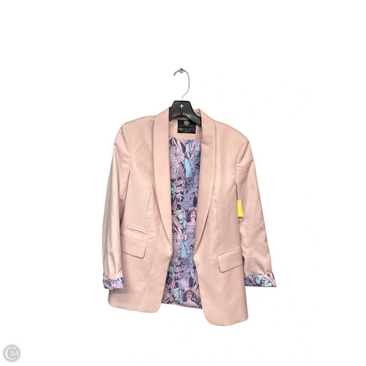 Blazer By Clothes Mentor In Pink, Size: S