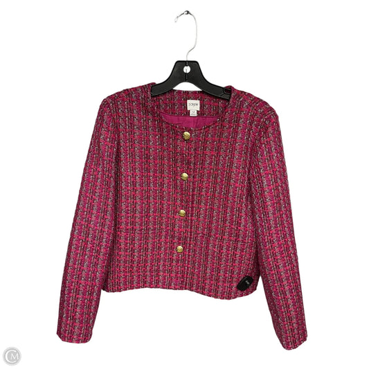 Blazer By J. Crew In Pink, Size: 12