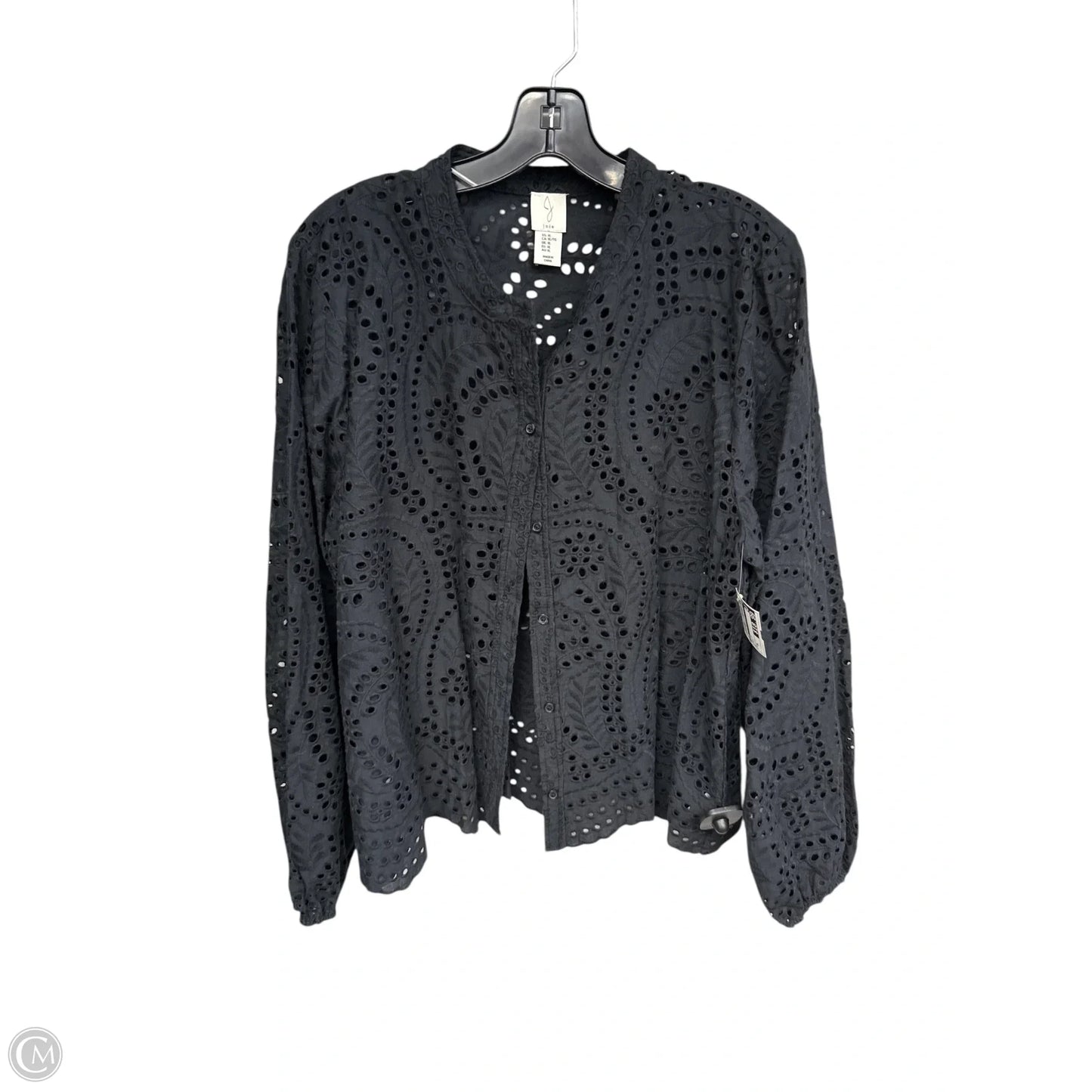 Top Long Sleeve By Joie In Black, Size: Xl