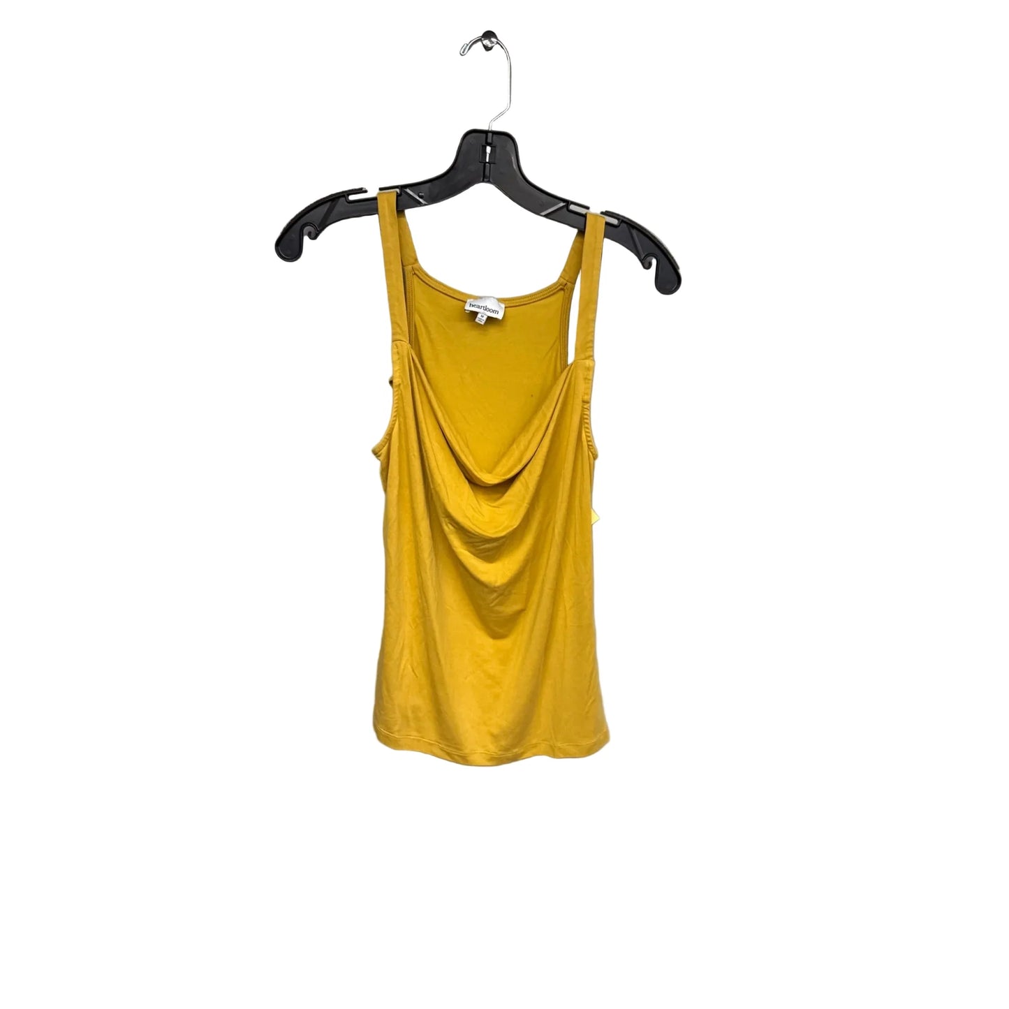 Top Sleeveless By Heartloom In Yellow, Size: M