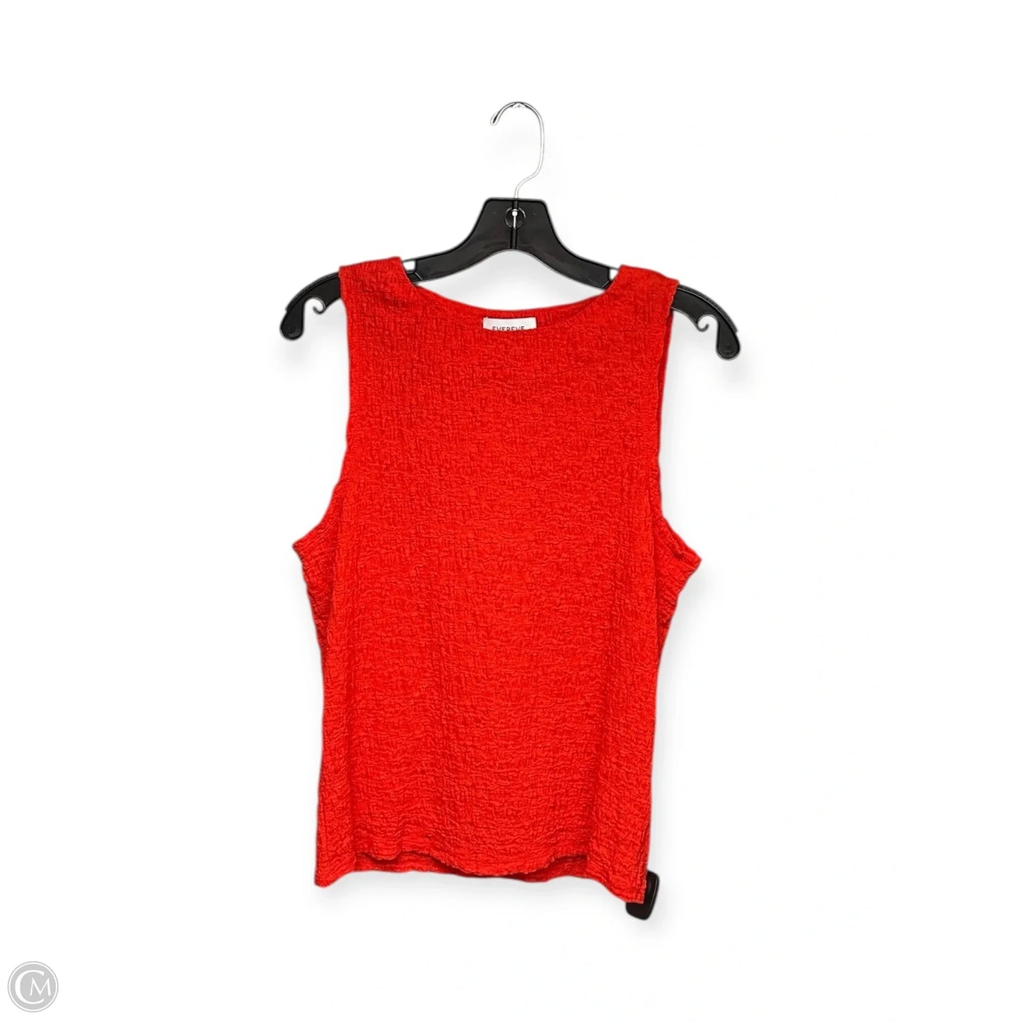 Top Sleeveless By Evereve In Orange, Size: L