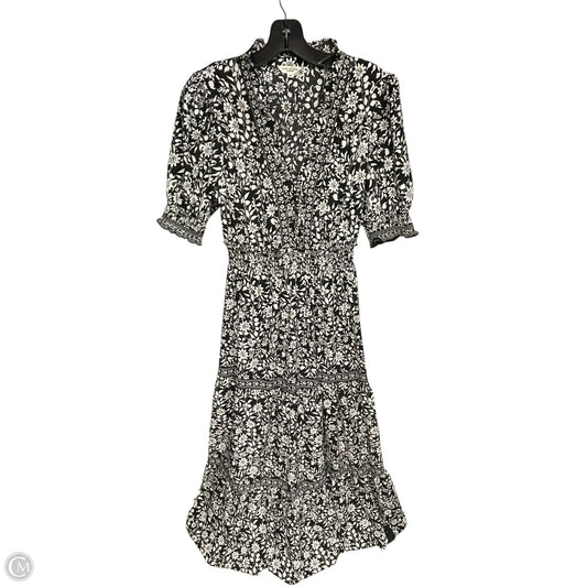Dress Casual Maxi By Max Studio In Black & White, Size: M