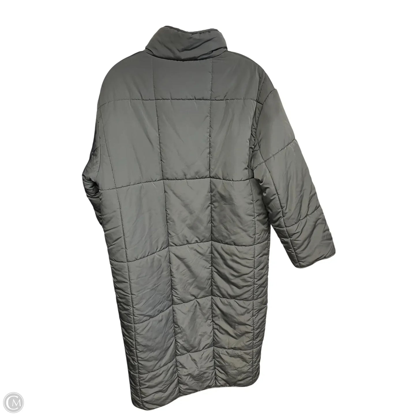 Jacket Puffer & Quilted By Asos In Grey, Size: 4
