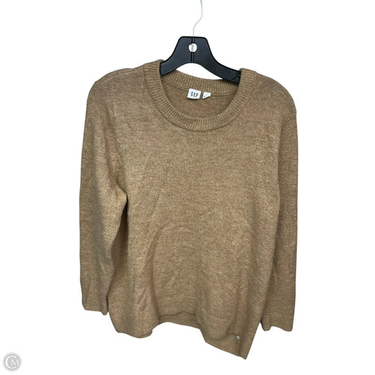 Sweater By Gap In Brown, Size: L