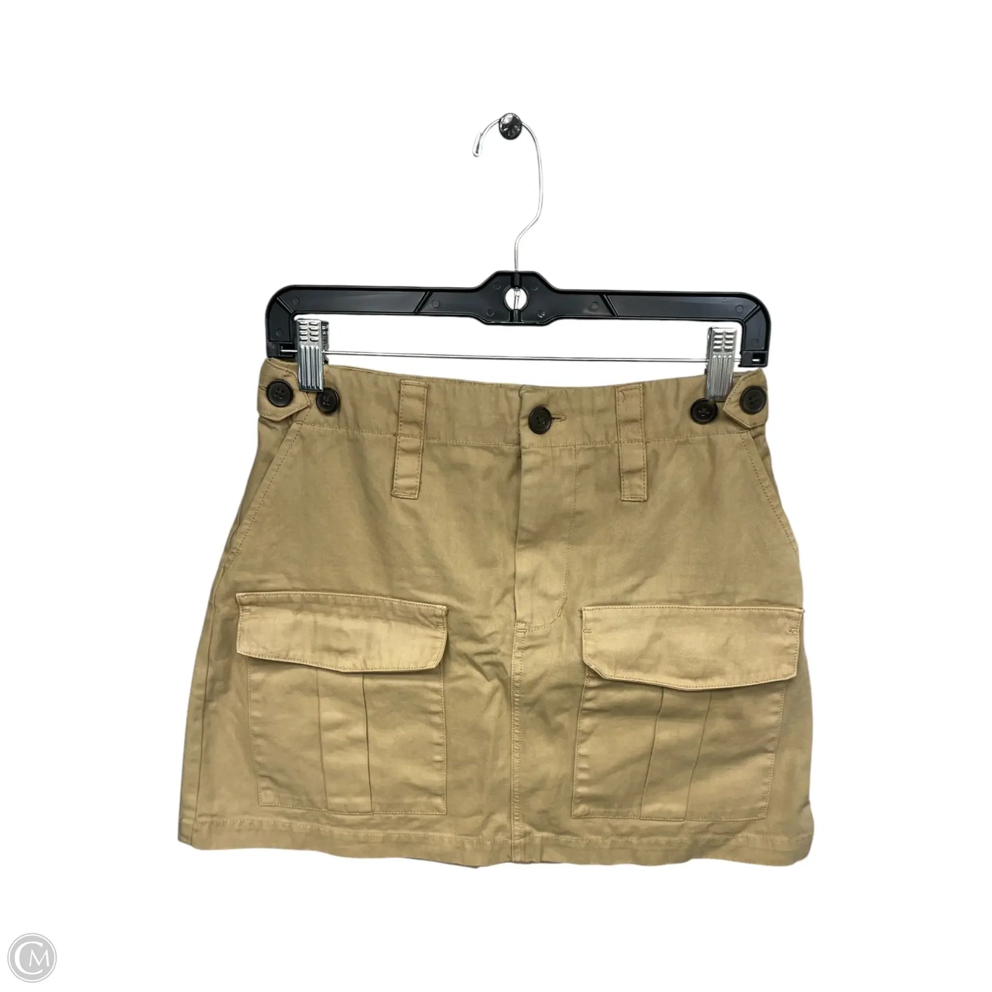 Skirt Midi By Universal Thread In Tan, Size: 2