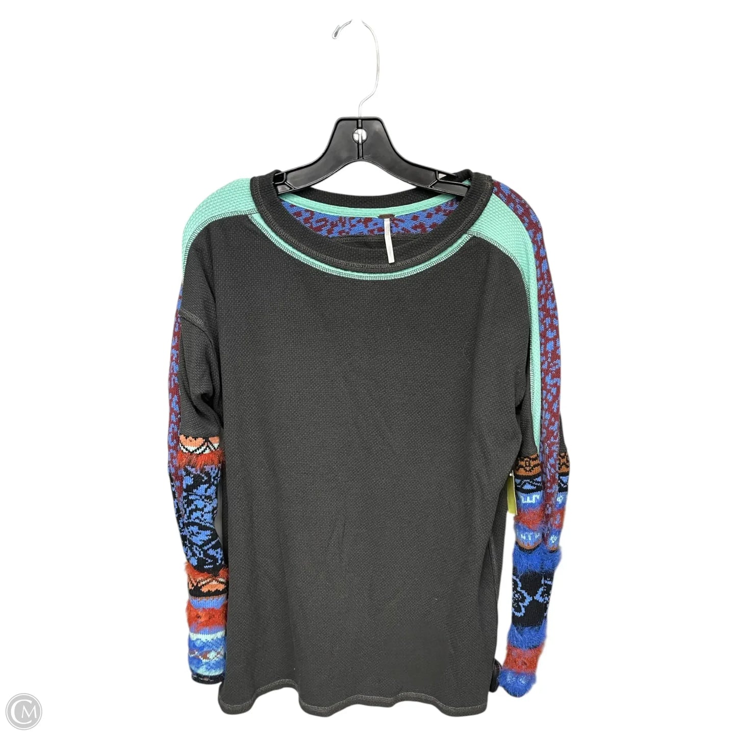 Top 2pc 3/4 Sleeve By Free People In Grey, Size: S