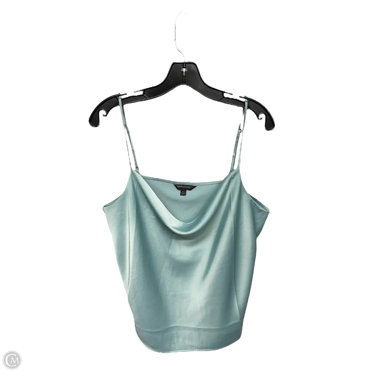 Top Sleeveless By Banana Republic In Green, Size: L