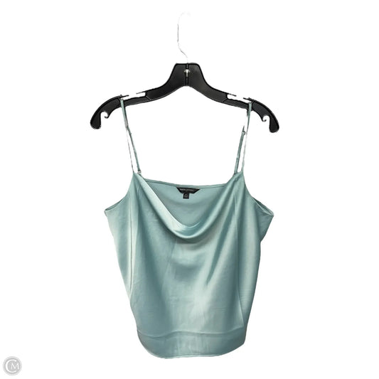 Top Sleeveless By Banana Republic In Green, Size: L