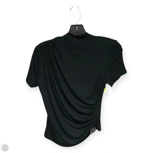 Top Short Sleeve Basic By Shein In Black, Size: S