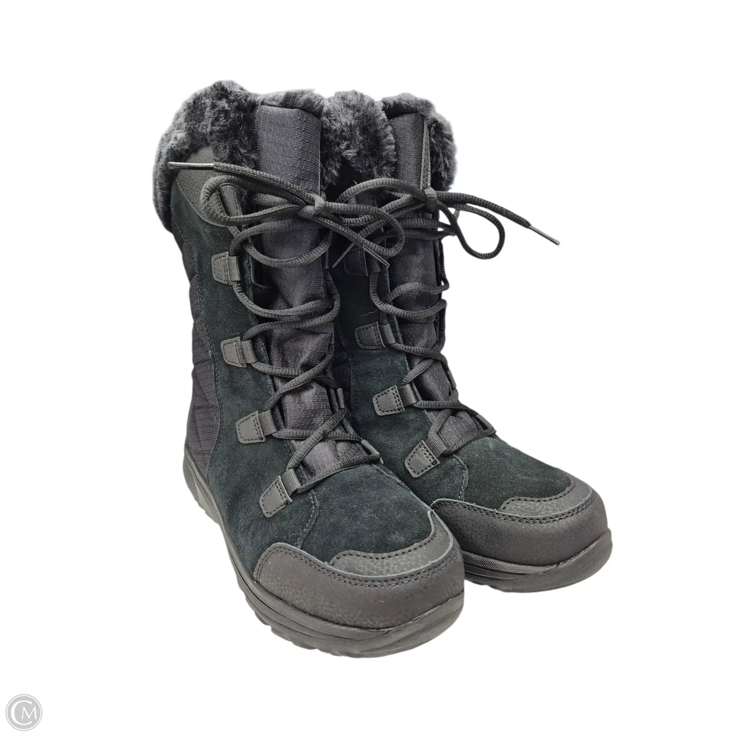 Boots Snow By Columbia In Black, Size: 9