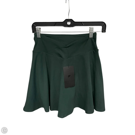 Athletic Skort By Fabletics In Green, Size: Xs