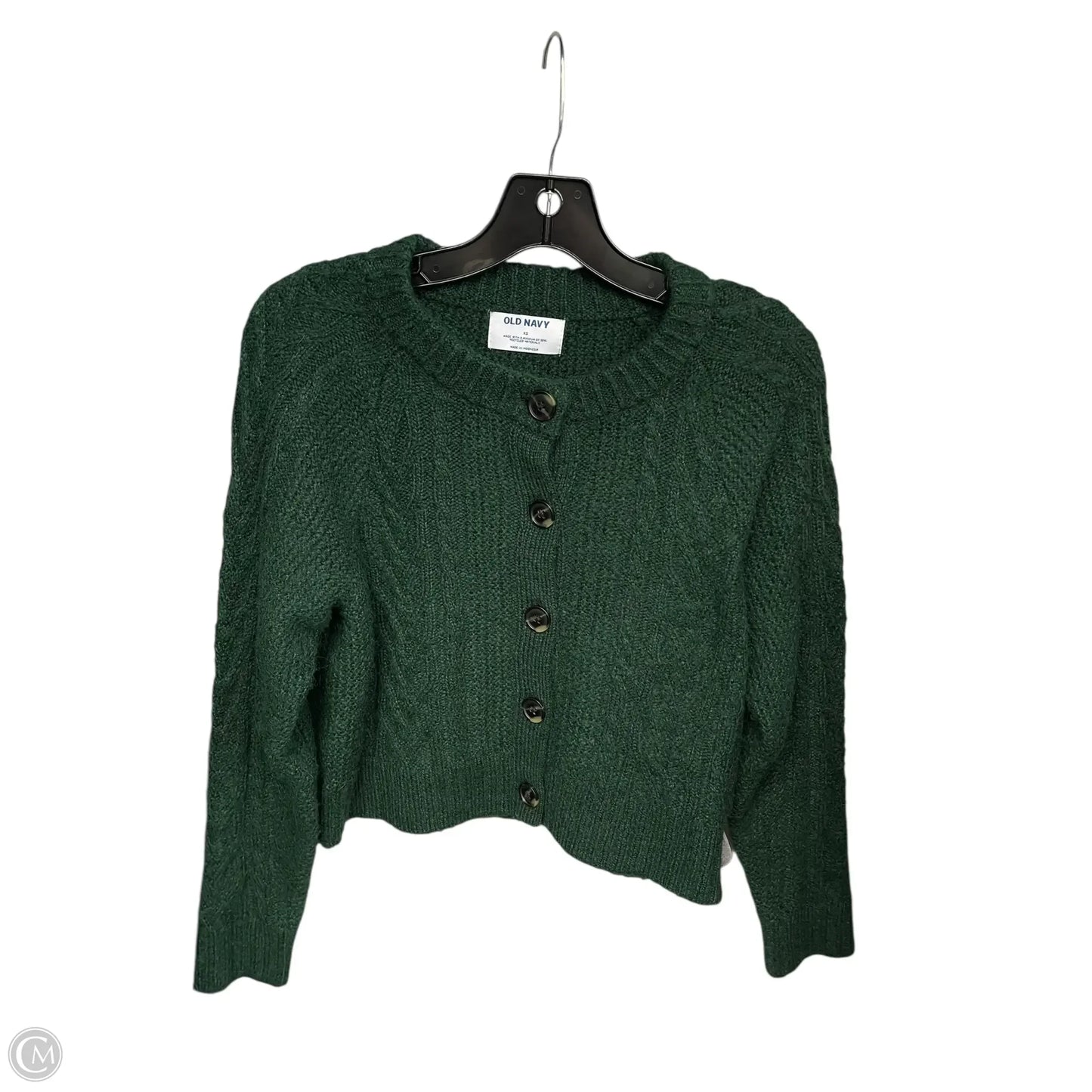 Cardigan By Old Navy In Green, Size: Xs